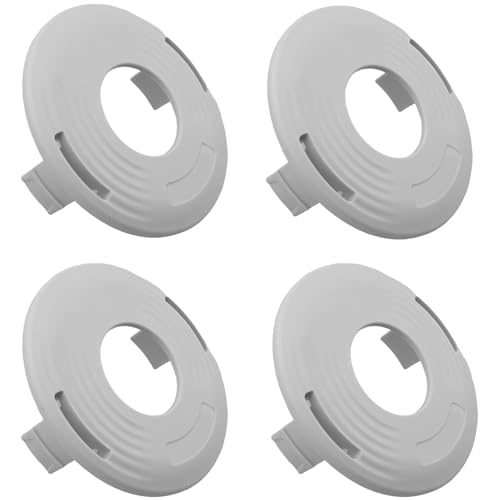 4 Stück Trimmerkopfabdeckungskappen, kompatibel mit Stihl AutoCut 27-2 FS70R FS80R FS90 FS85R FS130R FS131R KM90R KM91R, ersetzt Teil 4002 713 9712 von Cloudarrow