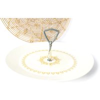 Vintage Sheffield Serenade Leckerbissen Tablett Creme Steinzeug Vorspeisenteller von CloudburstVintage