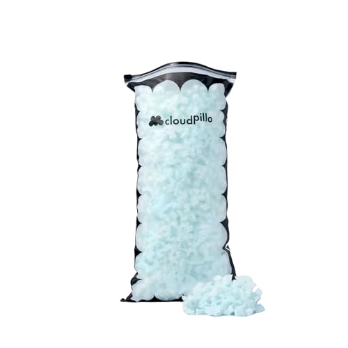 Cloudpillo Memory-Schaum Nachfüllpackung - Geben Sie Ihrem Kissen Zusätzlichen Komfort - Ideal als Ergänzung zu Ihrem Kissen von Cloudpillo