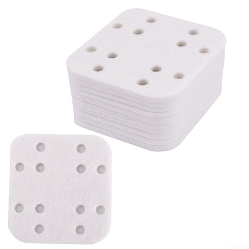 10 Stück Mineralaufnahme-Pad für Elechomes UC5501 SH8820 SH8830 Luftbefeuchter Luftbefeuchter Ersatzfilter für feine Partikel im Wassertank, Weiß von Cloudpower