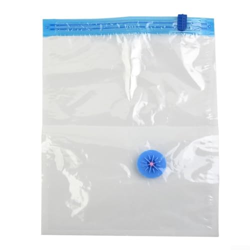 Cloudpower 1 Stück Vakuumbeutel Für Kleidung, 30 X 40 cm Aufbewahrungsbeutel Vakuumbeutel Mit Dicht Und Platzsparende Reisebeutel Für Kleidung Bettdecken Bettwäsche Reise(30x40cm) von Cloudpower
