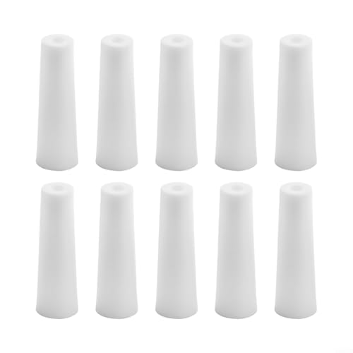 Cloudpower 10 Stück Ventiltyp Sandstrahlwerkzeug, kleine Sandstrahlmaschinendüse Keramikdüse für Ventiltyp Sandstrahlen tragbare Sandstrahltanks, 3,2 mm von Cloudpower