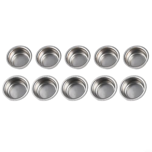 Cloudpower 12 Stück Metall-Kerzenhalter, Kerzengläser für die Kerzenherstellung Kerzeneinsätze Teelichthalter Teelichtdosen Kerzenhalter Zubehör für Hochzeit DIY Tischdekoration Cloudpower 12 Stück Metall-Kerzenhalter, Kerzengläser für die Kerzenherstellung Kerzeneinsätze Teelichthalter Teelichtdosen Kerzenhalter Zubehör für Hochzeit DIY Tischdekoration von Cloudpower