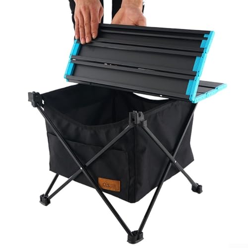Cloudpower Outdoor Camping Aufbewahrungstasche, 600D Falttisch Tasche Wasserdicht Camping Tisch Aufbewahrung Netz Tasche Mesh Storage Sacks für Outdoor (S) von Cloudpower