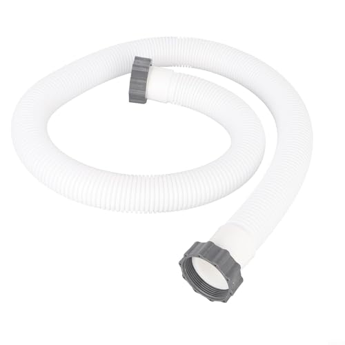 Cloudpower Poolschlauch für Intex 29060E, Poolfilter Ersatzschlauch mit Muttern Schwimmbad Ersatzschlauch 59 Zoll lang für Ø 38mm Pool(1) von Cloudpower