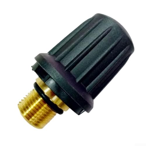 Cloudpower Sicherheitsventil für Kärcher Dampfreiniger SC1 SC2 CTK10, Sicherheitsverriegelungskappe mit schwarzem O-Ring Dampfmotor-Abdeckbeschläge 1.512-211.0 1.512-218.0 6.363-279.0 (1) von Cloudpower