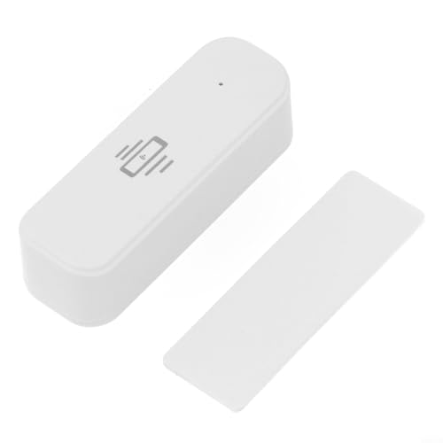 Cloudpower Smart Vibrationssensor, WIFI Vibrationssensor Glasbruchmelder für Alarm und Smart Home Automatisierung, Unterstützung App Steuerung für Tuya von Cloudpower