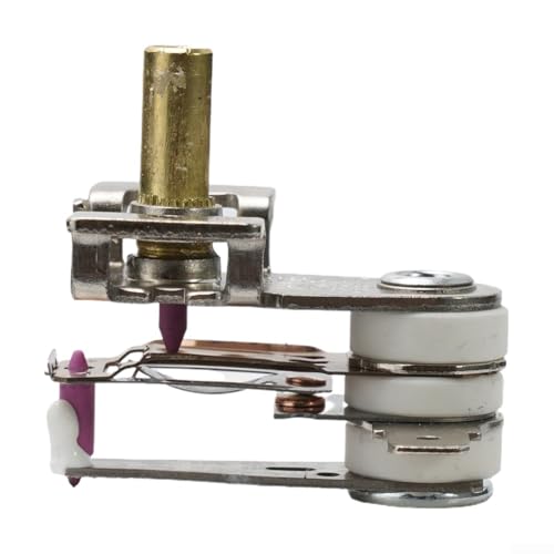 Cloudpower Temperaturschalter 250V/16A Einstellbarer Temperaturschalter Heizung Bimetallthermostat KST-168 für Elektrogeräte Heizung, Bügeleisen, Fritteuse von Cloudpower