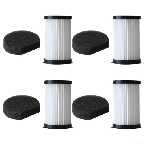 Ersatz-Filter-Set, kompatibel mit Iwoly V600 Staubsaugerzubehör, waschbar, wiederverwendbar, 4 Stück von Cloudpower
