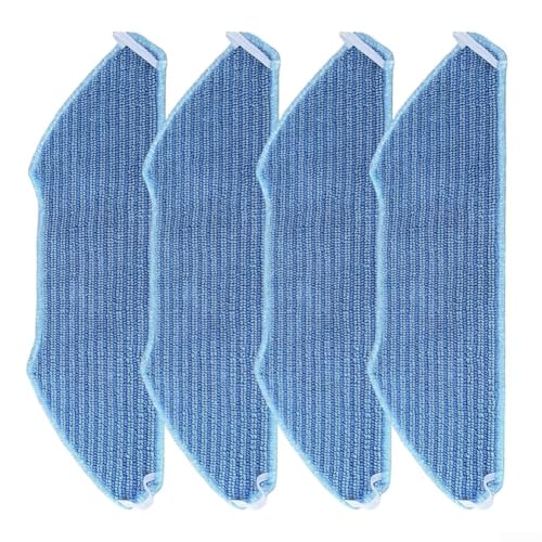 Ersatz-Mopp-Pads für Lefant M1 für M2 für M2 Pro für M2S U180 für OKP K8 Staubsauger, waschbare Mikrofaser-Wischmopp-Nachfüllung, Haushaltsmopp-Tücher (4 Stück) von Cloudpower