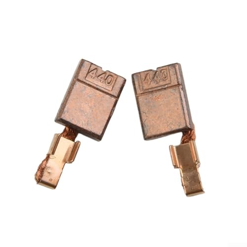 Kohlebürsten Ersatz-Set, passend für DTD146 DHP456 DHP458 BDF446 BHP454 BHP456, 13 x 10 x 3 mm Elektromotor-Bürstenreparatur, 1 8 V Werkzeug-Kohlebürsten, 2 Stück von Cloudpower