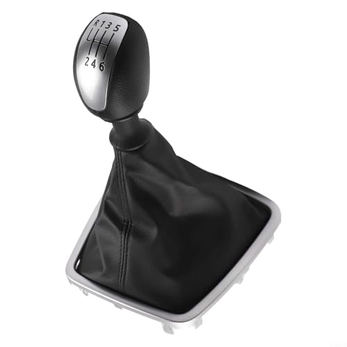 Lederbezug für Renault, für Renault für Laguna 3 III Leder Schaltknauf Abdeckung 6 Gang Schaltgetriebe Schalthebel Ersatz mit Staubschutz für 2007-2014 Modelle Lederbezug für Renault, für Renault für Laguna 3 III Leder Schaltknauf Abdeckung 6 Gang Schaltgetriebe Schalthebel Ersatz mit Staubschutz für 2007-2014 Modelle von Cloudpower