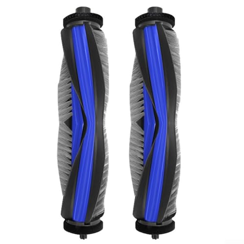 Roboterreiniger-Zentralrollenbürste, Ersatzteile für Ecovacs für Deebot X9 Pro für Omni Staubsauger, Nylon-Kunststoff-Hauptbürste, Zubehör für Tierhaare, Staubablagerungen (2er-Pack) von Cloudpower