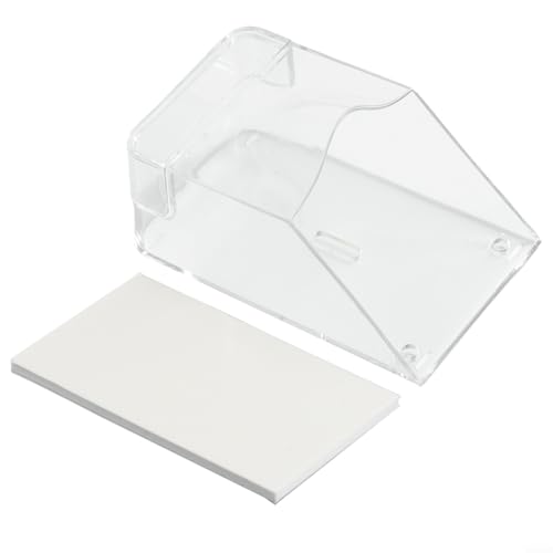 Schnee- und wasserdichte Abdeckung für den Außenbereich, kabellos, für intelligente Türklingel für Klingelknopf, kabellose Türklingel, wasserdicht, transparente Abdeckung, einfache Installation von Cloudpower