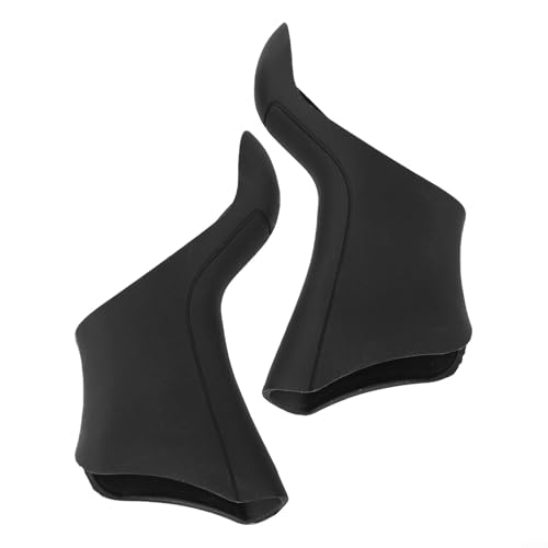 Silikon Fahrrad Bremshebel Hauben Schaltabdeckung Ersatz Rutschfester Lenkergriff Kompatibel mit ST-2400 3500 4500 Modellen (Schwarz) von Cloudpower