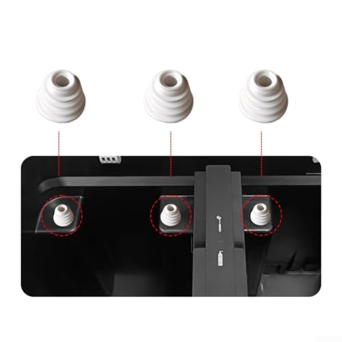 Staubsauger-Wassertank-Dichtungsring Gummidichtung Ersatz für ECOVACS für Deebot für T10 für Omni/für Turbo/Plus, X1 für Omni/für Turbo/Plus und N9+ Serie für Sauber- und Abwassertanks (B) von Cloudpower