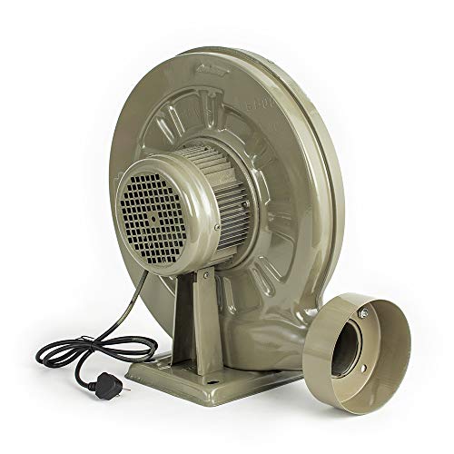 Cloudray 550W Industrial Fan Industrieller Abluftventilator 220V 50Hz Zentrifugalventilator für CO2 Laser Engraving Cutting Machine, High Air Volume, Hoher Luftdruck, Low Noise, Leicht Installierbar von Cloudray