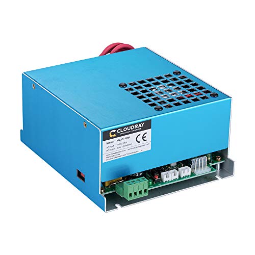 Cloudray 40W Laser Power Supply CO2 Laser Netzteil CO2 Laser netzteil 40 Watt Power Supply Power Adapter Laser For CO2 Laser Tube With Stromversorgung für CO2 Laserrohr CO2-Laserröhre von Cloudray