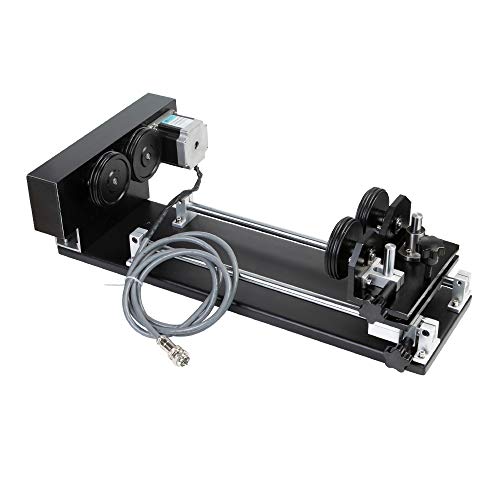 Cloudray CNC Roller Rotation Axis Rotary Attachment Rotation Engraver Engraving Machine Rollenrotationsachse Drehaufsatz Rotationsgravierer Graviermaschine (2-Phasen-Schrittmotor) von Cloudray