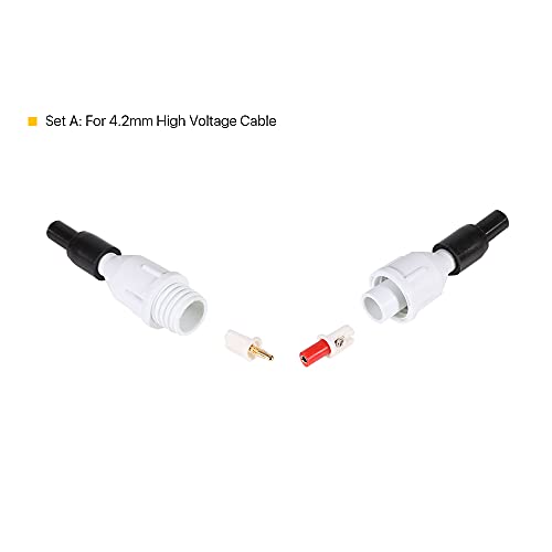 Cloudray High Voltage Cable Adapter Connector B Hochspannungskabel Adapter Anschluss B High Voltage Cableb für D5.2-5.5mm Anschließen CO2 Stromversorgung und CO2 Laserrohr von Cloudray