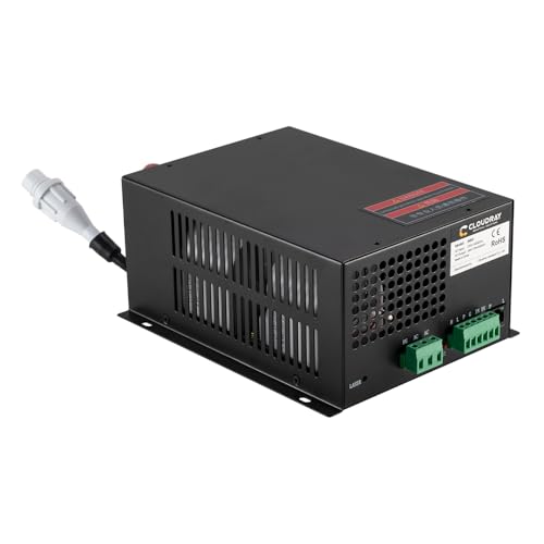 Cloudray CO2 Laser Power Supply CO2 Laser Netzteil CO2 laser 60w für CO2 Laserröhre CO2-Laserröhre Für CO2 Laser Graveur Cutter (MYJG-60W) von Cloudray