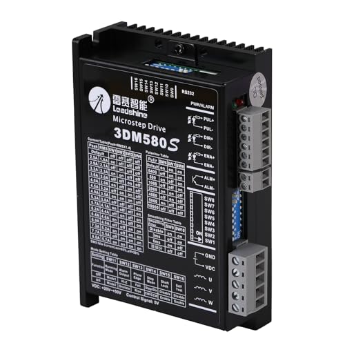 Cloudray 3DM580 Original Leadshine 3-Phasen-Schrittmotor-Treiber, Schwarz, Schrittmotor-Controller, Steuerung, CONTROLLER, 382 Gramm von Cloudray