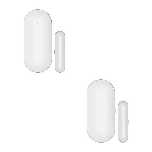Magnetischer Melder für Haussicherheitstüren, drahtloser Fenstersensor - 2St Magnetischer Melder für Haussicherheitstüren, drahtloser Fenstersensor - 2St von Clouree