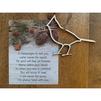 Kardinal Geschenk Ornament, Geliebte Verlorene, Erinnerungs-Beileids-Geschenk, Sympathie Für Den Verlust Eines Geliebten Menschen, Trauergeschenk Kardinal Geschenk Ornament, Geliebte Verlorene, Erinnerungs-Beileids-Geschenk, Sympathie Für Den Verlust Eines Geliebten Menschen, Trauergeschenk von ClouseCrafts