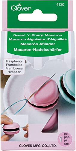 Clover 4130 Sweet' n Sharp Macaron Raspberry Nadelspitzer, Metall, Himbeere, c1 von Clover