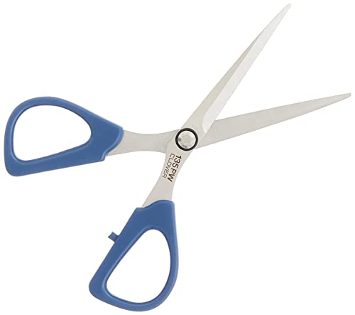 Clover CL493S Schere, Stahl, Silber/Blue, 5.3in von Clover