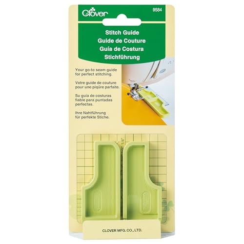 Clover Stick n Stitch Stichführung, Zollmaße, Polypropylen, Grün, 1 Piece Clover Stick n Stitch Stichführung, Zollmaße, Polypropylen, Grün, 1 Piece von Clover