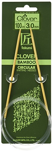 CLOVER Takumi Feste Rundstricknadel: 100cm x 3mm (10), 3 von Clover