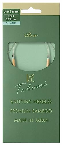 TAKUMI Pro Circular Knitting Needles 24"-US 5/3.75 mm von Clover