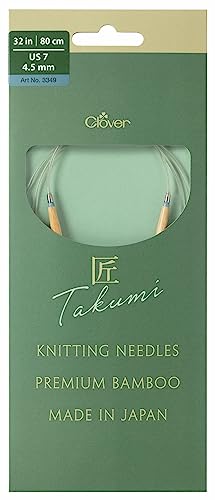 TAKUMI Pro Circular Knitting Needles 32"-US 7/4.5 mm von Clover