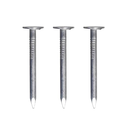 PHS – Verzinkte Flachkopfnägel – für Schindeln und Dachprojekte – Grau – #11 x 3,8 cm Dachnägel – (207 Stück) von Cloverdale Supply