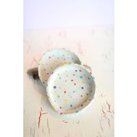 Löffel-Ablage - Polka Dot Keramik von CloversandClay