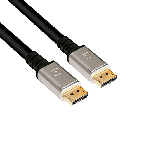 Club 3D CAC-1069 DisplayPort 1.4 HBR3 8K Kabel Schwarz Club 3D CAC-1069 DisplayPort 1.4 HBR3 8K Kabel Schwarz von Club 3D