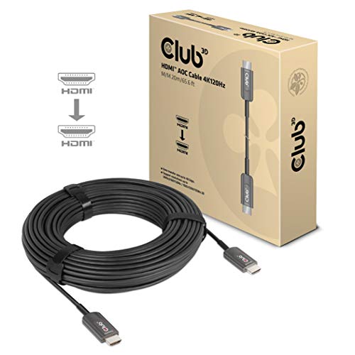 Club 3D HDMI™ AOC Kabel 4K120Hz St./St. 20 Meter von Club 3D