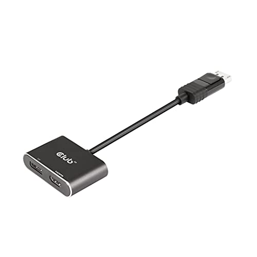 Club 3D MST Hub DisplayPort™ 1.4 auf DisplayPort™ + HDMI™ 4K60Hz St./B. von Club 3D