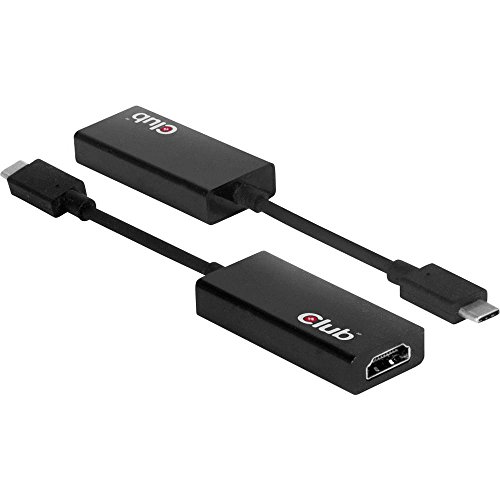 Club 3D USB 3.1 Typ C auf HDMI 2.0 4K60Hz UHD Aktiver Adapter Club 3D USB 3.1 Typ C auf HDMI 2.0 4K60Hz UHD Aktiver Adapter von Club 3D
