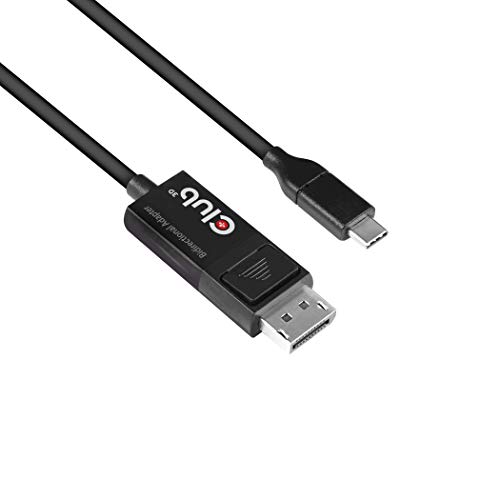Club 3D USB Adapterkabel 1, 8m Typ-C zu Displayport 8K60Hz HDR Schwarz CAC-1557 Club 3D USB Adapterkabel 1, 8m Typ-C zu Displayport 8K60Hz HDR Schwarz CAC-1557 von Club 3D