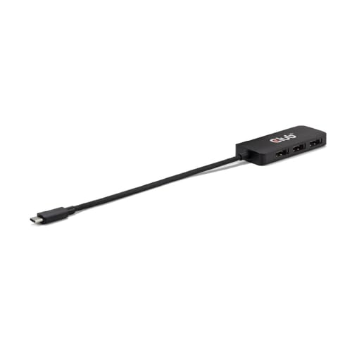 Club3D CSV-1553 USB Typ-C auf Dreifach DisplayPort™ MST Hub 4K60Hz von Club 3D