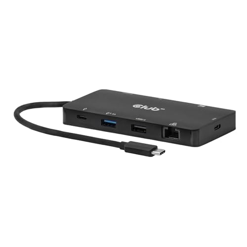 Club3D CSV-2552 9-1 USB-C® Dual HDMI™ 100W Hub von Club 3D