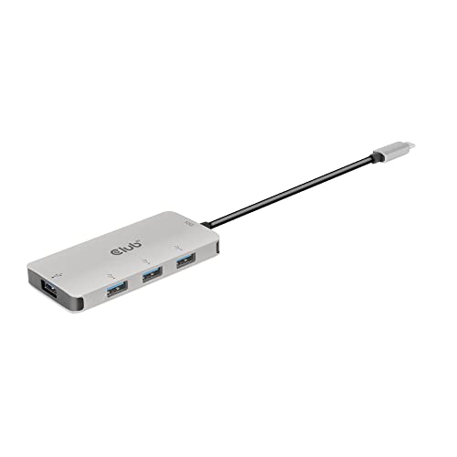 Club3D USB-Hub USB 3.1 Typ C > 4X USB 3.1 Typ A 10Gbps Retail Club3D USB-Hub USB 3.1 Typ C > 4X USB 3.1 Typ A 10Gbps Retail von Club 3D