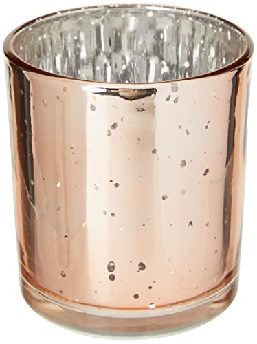 Club Green Glas Kerzenhalter, Rosenquarz, 70 x 90 mm, 1 Stück Club Green Glas Kerzenhalter, Rosenquarz, 70 x 90 mm, 1 Stück von Club Green