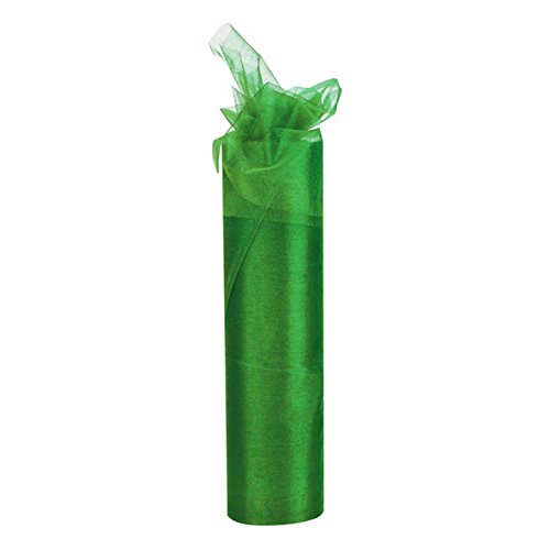 Club Green Organza Snow Sheer Rolle, Flasche Grün, 29 cm x 25 m von Club Green