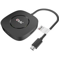 Club3D CSV-1550 USB-C® (USB 3.2 Gen 2) Multiport Hub Schwarz von Club3D