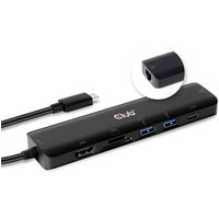 Club3D CSV-1592 USB-C® (USB 3.2 Gen 2) Multiport Hub Schwarz von Club3D