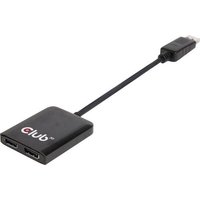 Club3D CSV-6200 DisplayPort Adapter [1x DisplayPort Stecker, USB 3.2 Gen 1 Buchse Micro B (USB 3.0) von Club3D