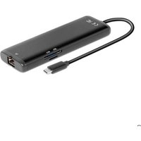 Club3D USB Gen 1 Type-C 8-in-1 MST Dual 4K60Hz Display Travel Dock USB-C® (USB 3.2 Gen 2) Multiport von Club3D